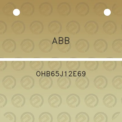 abb-ohb65j12e69