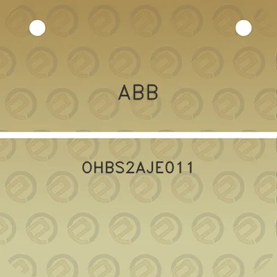 abb-ohbs2aje011