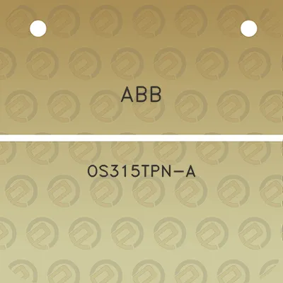 abb-os315tpn-a