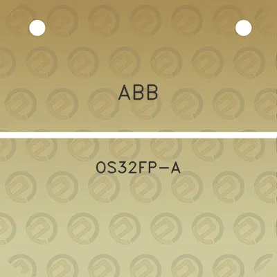 abb-os32fp-a