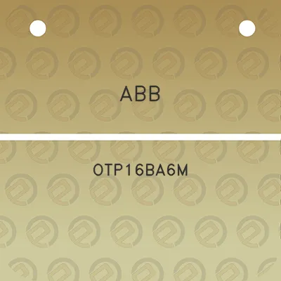 abb-otp16ba6m