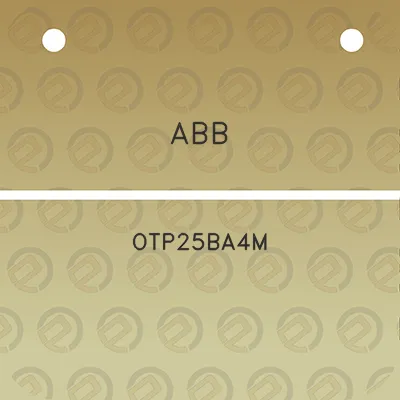 abb-otp25ba4m