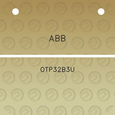 abb-otp32b3u