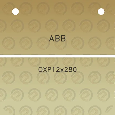 abb-oxp12x280