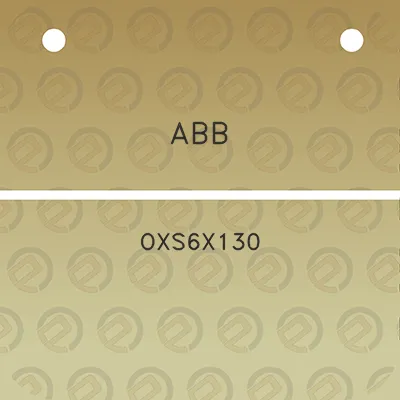 abb-oxs6x130