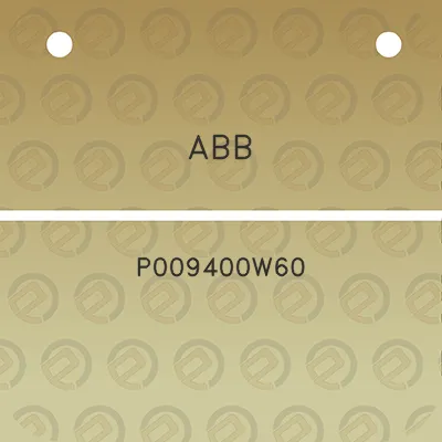 abb-p009400w60