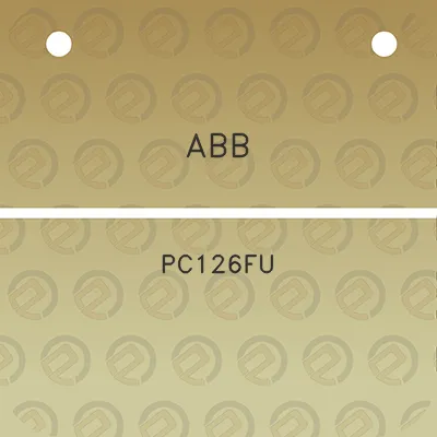 abb-pc126fu