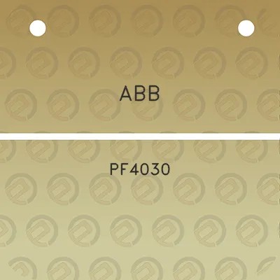 abb-pf4030