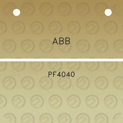 abb-pf4040