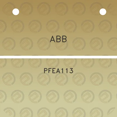 abb-pfea113