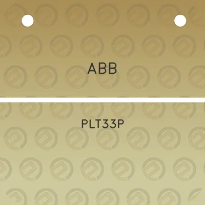 abb-plt33p