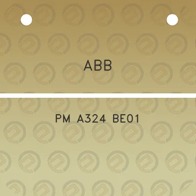 abb-pm-a324-be01