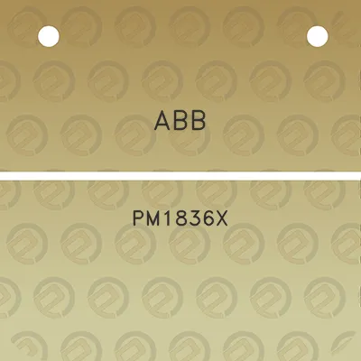 abb-pm1836x