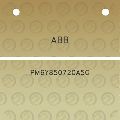 abb-pm6y850720a5g