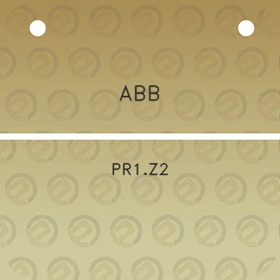 abb-pr1z2