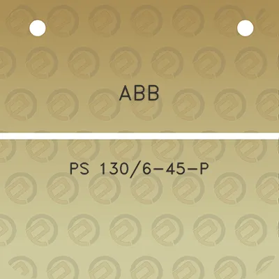 abb-ps-1306-45-p