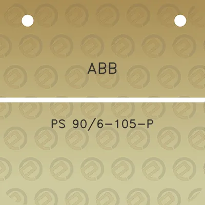 abb-ps-906-105-p