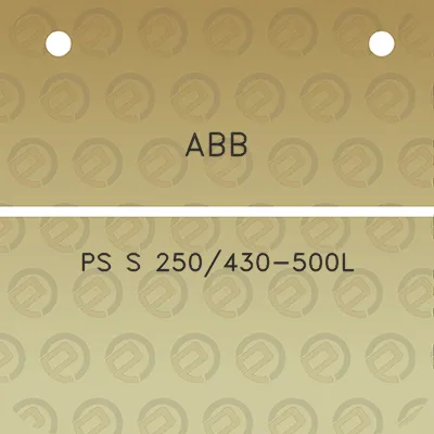 abb-ps-s-250430-500l