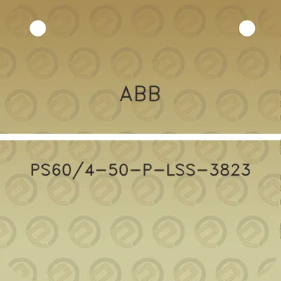 abb-ps604-50-p-lss-3823