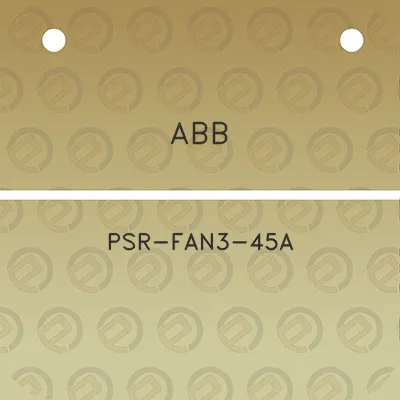 abb-psr-fan3-45a