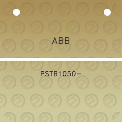 abb-pstb1050