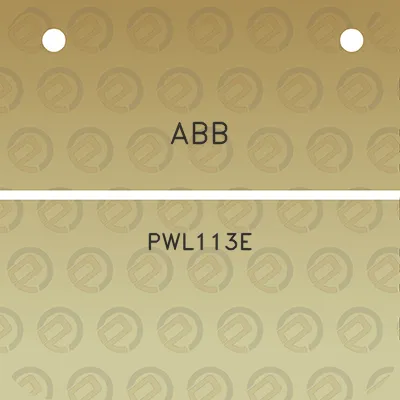 abb-pwl113e