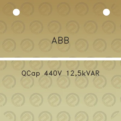 abb-qcap-440v-125kvar