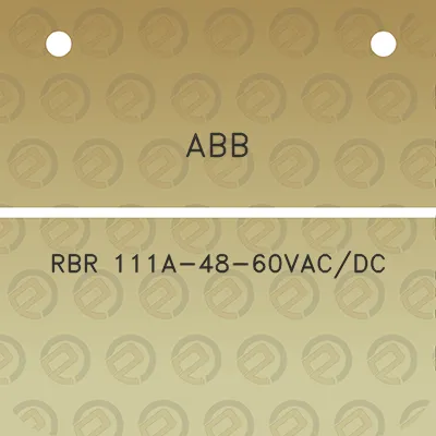 abb-rbr-111a-48-60vacdc