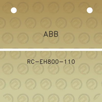 abb-rc-eh800-110