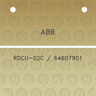 abb-rdcu-02c-64607901