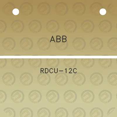 abb-rdcu-12c