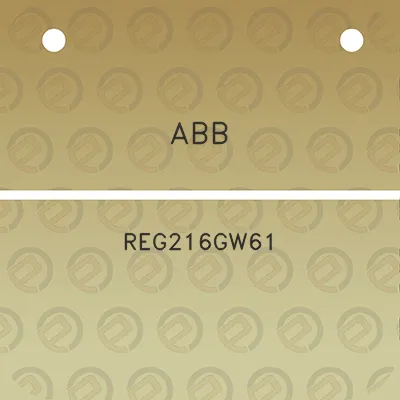 abb-reg216gw61