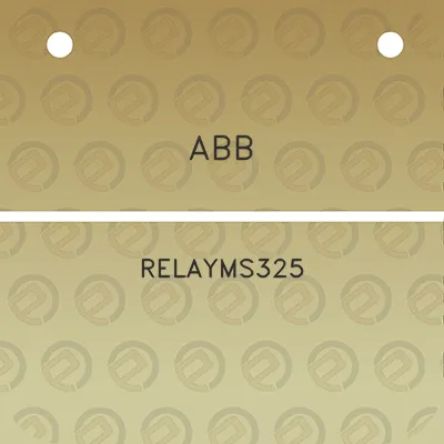 abb-relayms325