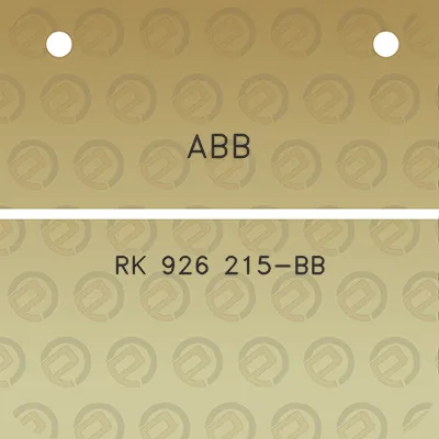 abb-rk-926-215-bb