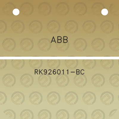 abb-rk926011-bc