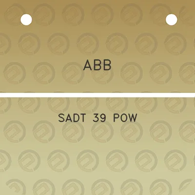 abb-sadt-39-pow