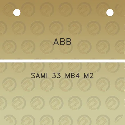 abb-sami-33-mb4-m2