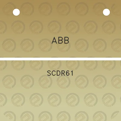 abb-scdr61