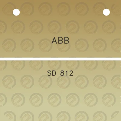 abb-sd-812