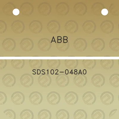 abb-sds102-048a0