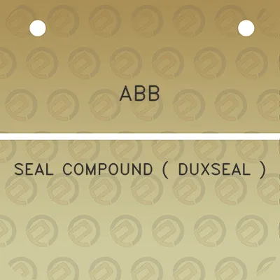 abb-seal-compound-duxseal