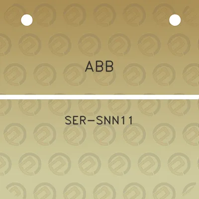 abb-ser-snn11