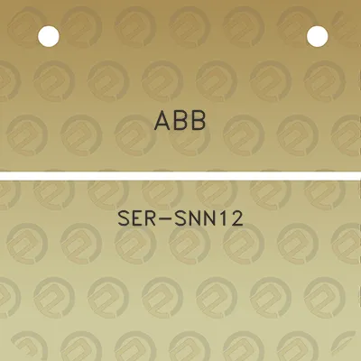 abb-ser-snn12