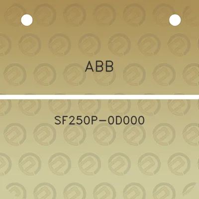 abb-sf250p-0d000