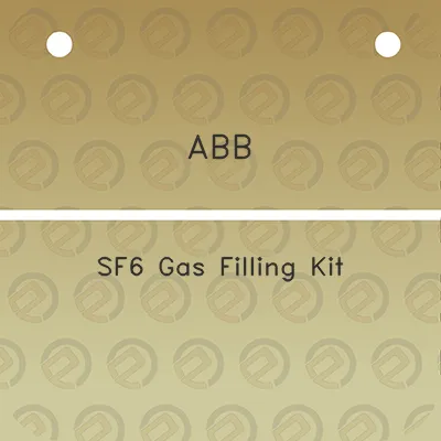 abb-sf6-gas-filling-kit