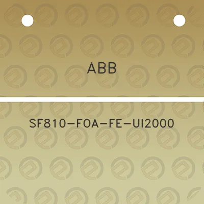 abb-sf810-foa-fe-ui2000