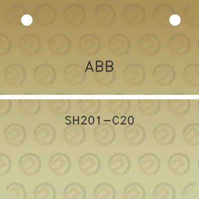 abb-sh201-c20