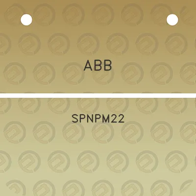 abb-spnpm22