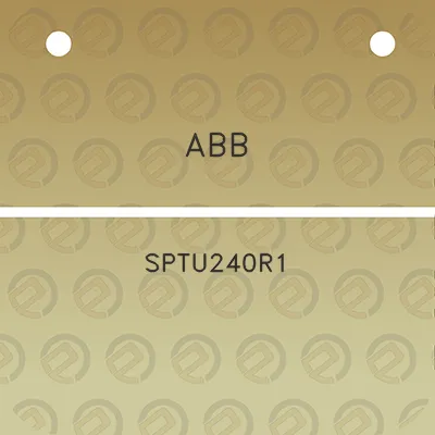 abb-sptu240r1