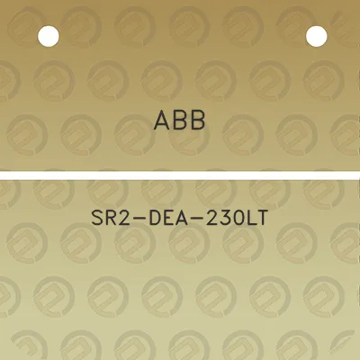 abb-sr2-dea-230lt